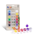 Immagine di Cf14colori acrilici x 4ml + pennell