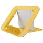 Immagine di Supporto per laptop regolabile LEITZ ERGO COSY in plastica riciclata colore giallo