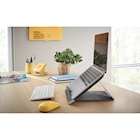 Immagine di Supporto per laptop regolabile LEITZ ERGO COSY in plastica riciclata colore grigio