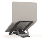 Immagine di Supporto per laptop regolabile LEITZ ERGO ultrapiatto in alluminio colore grigio scuro