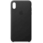 Immagine di Cover Leather Case per iPhone XS Max nero