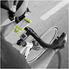 Immagine di Supporto bici universale per smartphone celly easybike colore verde