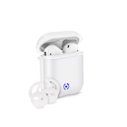 Immagine di Custodia poliuretano bianco CELLY AIRCASE - AIRPODS 1st Gen. / 2nd Gen. Case [GLACIE AIRCASEGLACWH