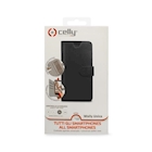 Immagine di Custodia similpelle nero CELLY WALLYUNI - Universal Case Display Size 4.5"-5.0" WALLYUNIXLBK