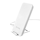 Immagine di Caricabatterie wireless/senza fili bianco USB-C CELLY WLFASTSTAND - 10W Wireless Fast Stand Charger