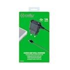 Immagine di Caricabatterie nero CELLY TCMICRO - 5W Micro USB Wall Charger TCMICRO