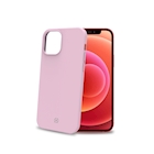 Immagine di Cover silicone rosa CELLY FEELING - Apple iPhone 12 Mini FEELING1003PK