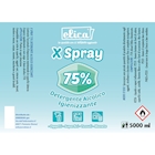 Immagine di Detergente igienizzante ELICA X-Spray a base d'alcool 75% ml 5000