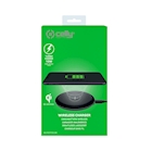 Immagine di Caricabatterie wireless/senza fili nero microusb CELLY WLFASTFEEL - 10W Wireless Charger [FEELING] W