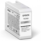 Immagine di Inkjet EPSON C13T47A900 grigio chiaro 50 ml
