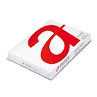 Immagine di Carta bianca per fotocopie A3 g75 A-PAPER impacco rosso risma da 500 fogli