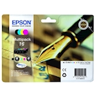 Immagine di Multipack Inkjet EPSON C13T16264012 nero+colore