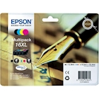 Immagine di Multipack Inkjet EPSON C13T16364012 nero+colore