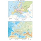 Immagine di Carta geografica Europa fisica e politica