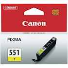 Immagine di Serbatoio Inkjet CANON CLI-551Y 6511B001 giallo