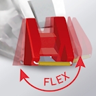 Immagine di Correttore a nastro PRITT COMPACT FLEX ROLLER mm 4,2x10 m - confezione da 12 pezzi + 4 in omaggio
