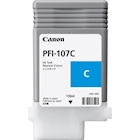 Immagine di Inkjet CANON PFI-107C 6706B001 ciano 130 ml