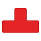 Immagine di Segnaletica di sicurezza orizzontale" T" rosso