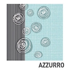 Immagine di Tovaglioli in carta a secco airlaid ROIAL BOLLICINE colore azzurro 50 pezzi