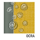 Immagine di Coprimacchia in carta a secco airlaid ROIAL BOLLICINE colore ocra cm 100x100 100 pezzi