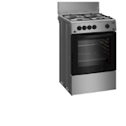 Immagine di Cucina con forno a gas e piano elettrico 54 litri 50 cm Argento BEKO 9152121018