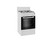 Immagine di Cucina con forno a gas e piano elettrico 54 litri 50 cm Bianco BEKO 9152121019