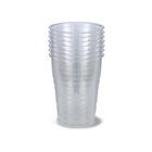 Immagine di Bicchiere di plastica trasparente ml 250 super resistente