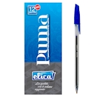 Immagine di Penna a sfera colore blu ELICA PUMA punta media mm 1