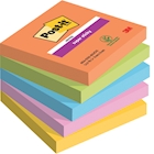 Immagine di Post-it Super Sticky boost 654-5SS-BOOS 90ff 76x76 mm colori assortiti