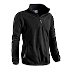 Immagine di Pile mezza zip SOTTOZERO SVEZIA colore nero taglia M
