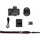 Immagine di Fotocamera digitale mirrorless CANON EOS R100 + RF-S 18 45MM IS STM 6052C013