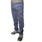 Immagine di Pantalone multitasche ELICA SAFETY PLATINO in cotone colore blu taglia S