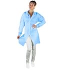 Immagine di Camice monouso da laboratorio in TNT 30g BERICAH VELCRO colore azzurro taglia XXXL