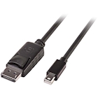 Immagine di Cavo Mini DisplayPort a DisplayPort nero, 1m