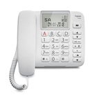 Immagine di Telefono con filo GIGASET TELEFONO FISSO DL380 BIANCO S30350S217K102
