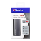 Immagine di Ssd esterni 240GB USB 3.1 VERBATIM SSD Vx500 47442