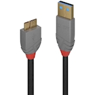 Immagine di Cavo USB 3.0 Tipo A a Micro-B Anthra Line, 0.5m