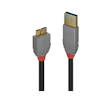 Immagine di Cavo USB 3.0 Tipo A a Micro-B Anthra Line, 1m