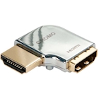 Immagine di Adattatore HDMI CROMO® Tipo A M/F a 90 gradi" Sinistra"