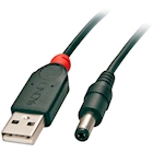 Immagine di Cavo USB Maschio a DC 5,5/2,1mm, 1.5m