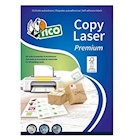 Immagine di Etichette adesive bianche in carta certificata fsc®, 200x148mm, 2 etichette per foglio, 100 fogli