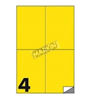 Immagine di Cf400 etichette giallo 105x148