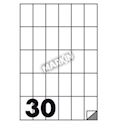 Immagine di Cf3000 etichette bianche mm 35x59,4 formato a4 100 fogli