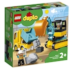 Immagine di Costruzioni LEGO Camion e scavatrice cingolata 10931