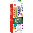 Immagine di Easycolors - matite colorate ergonomiche con fusto triangolare in legno, dotate di scanalature antis