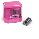 Immagine di Temperamatite mini a batteria ad un foro LEBEZ TRUCCIO colore rosa