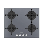 Immagine di Piano cottura elettrici vetro temperato grigio SMEG PV264S