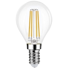 Immagine di Lampadina LED Sfera Filament E14 6W 2700K 806 Lumen luce calda