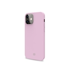 Immagine di Cover silicone rosa CELLY FEELING - Apple iPhone 12 Mini FEELING1003PK