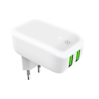 Immagine di Caricabatterie bianco CELLY TC2USBLED - 2 USB Wall Charger with Night Light TC2USBLEDWH